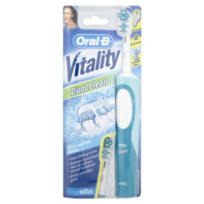 Vitality Dual Clean and Timer Toothbrush