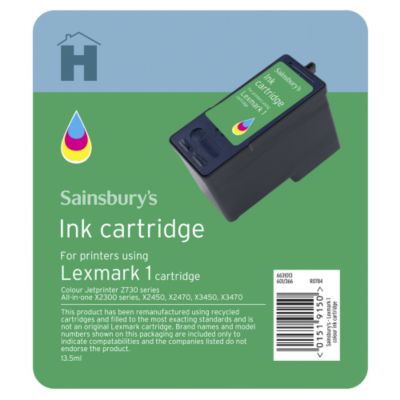 Sainsbury's Lexmark 1 Colour Ink Cartridge