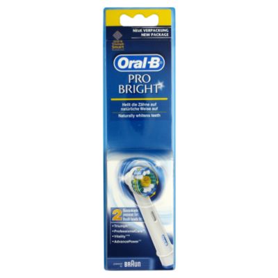Oral B Pro White Brush Head 2 Pack