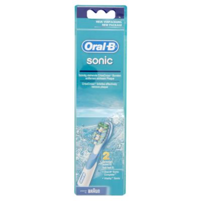 Oral B Sonic Power Toothbrush Refills 2 Pack