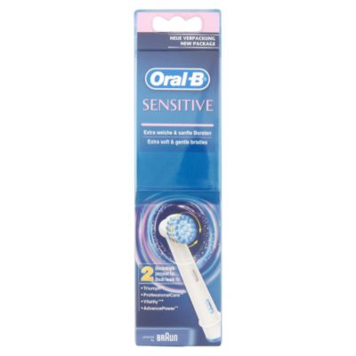 Oral B Sensitive Brush Heads 2 Pack