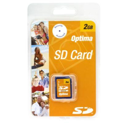 Optima 2GB SD Memory Card