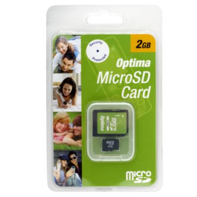 Optima 2GB MicroSD Memory Card