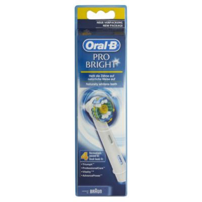 Oral B Pro White Brush Head 4 Pack