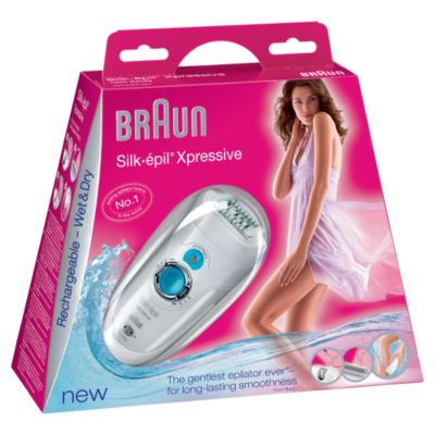 Statutory Braun Silk-epil Xpressive Rechargeable 7781UK