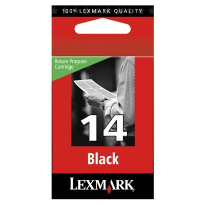 Lexmark 14 Black Ink Cartridge