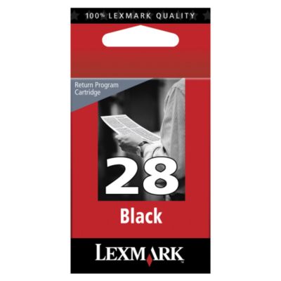 Lexmark 28 Black Ink Cartridge