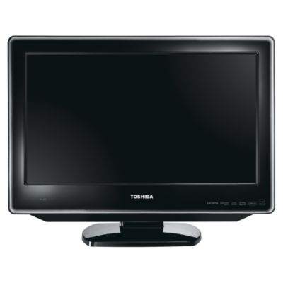 Toshiba 19DV615DB 19&quot HD Ready LCD TV and Integrated DVD Player Black