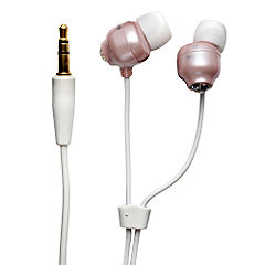 Statutory Maxell Crystal Budz Headphones Pink
