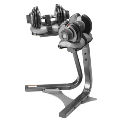 York Diamond 17.5kg Dial Tech Dumbbells and Stand