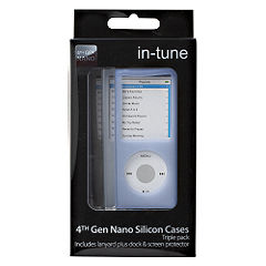 Unbranded Silicon Cases For iPod Nano 4th Gen (3 Pack)
