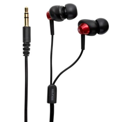 JVC Red Gumy Air Cushion Headphones