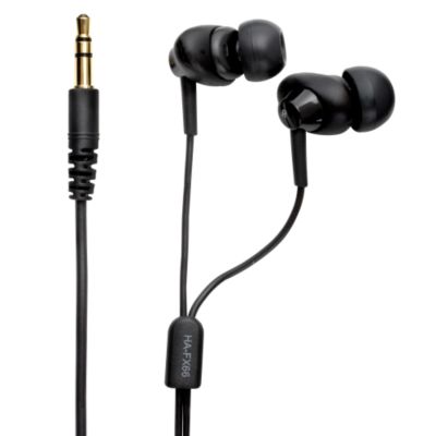 Statutory JVC Black Gumy Air Cushion Earphones