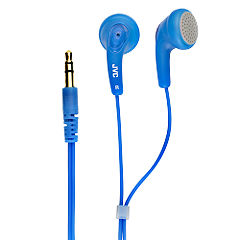 Statutory JVC Blue Gumy Headphones