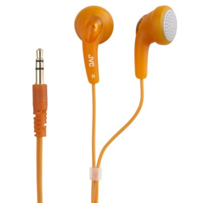 Statutory JVC Orange Gumy Earphones