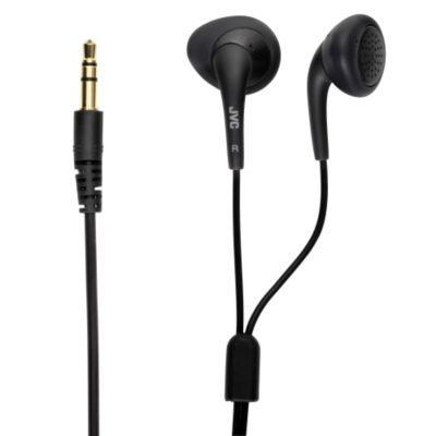 Statutory JVC Black Gumy Air Cushion Headphones product image