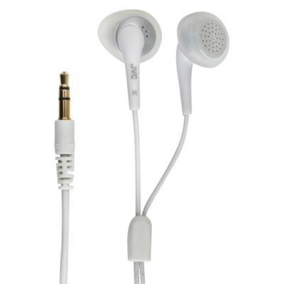 Statutory JVC White Gumy Air Cushion Headphones