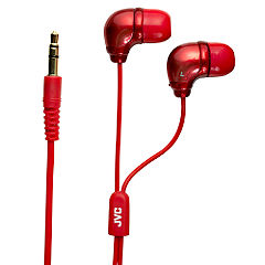JVC Red Marshmallow Headphones