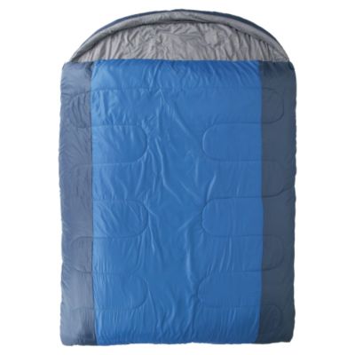 Gelert Navy and Royal Blue Double Sleeping Bag