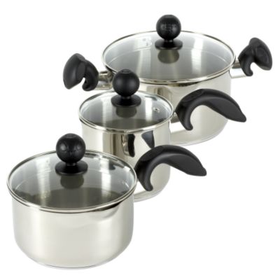 Doctor Cook 3 Piece Pan Set