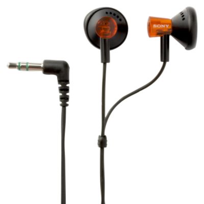 Statutory Sony Orange Tube Headphones