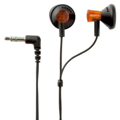 Sony Orange Tube Headphones