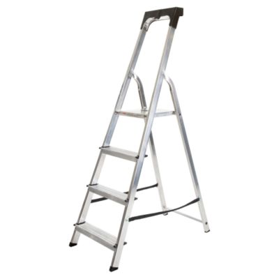 Abru 4 Tread Professional Stepladder with Tool