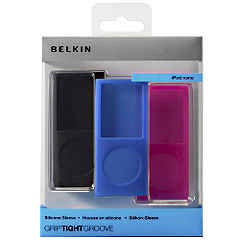 belkin 3-Pack Of Silicon Sleeve Cases For iPod