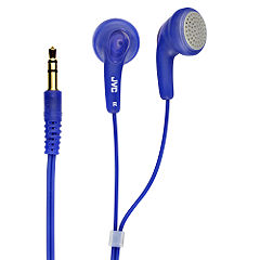 Statutory JVC Purple Gumy Headphones