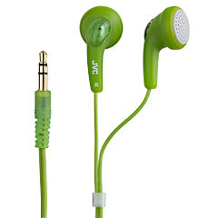 Statutory JVC Green Gumy Headphones
