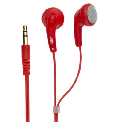 Statutory JVC Red Gumy Headphones