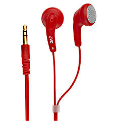 JVC Red Gumy Headphones