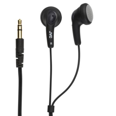 Statutory JVC Black Gumy Headphones