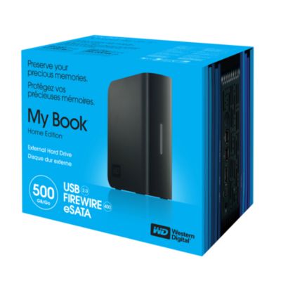 Western Digital 500GB Mybook2 Home Edition External Hard Drive