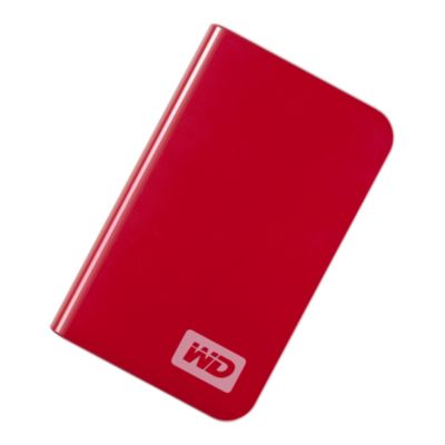 Western Digital My Passport Essential 320GB Portable Hard Drive Red