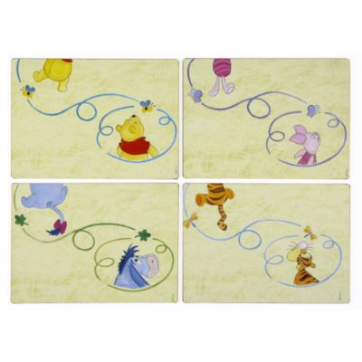 winnie the Pooh Place Mats Pack of 4