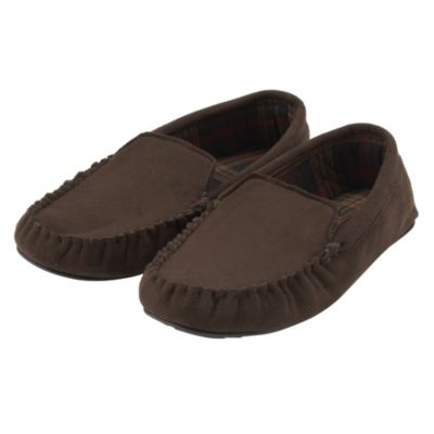 Men's Moccasin Slipper Brown