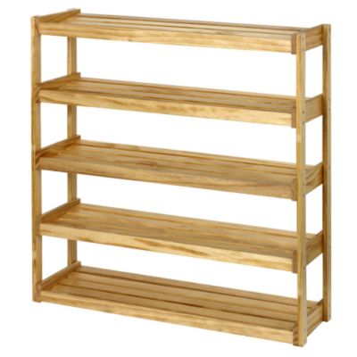 Tu 5 Tier Wooden Shoe Rack