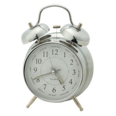 Tu Bell Alarm Clock Metallic Finish