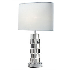Statutory Tu Oval Glass Stack Lamp