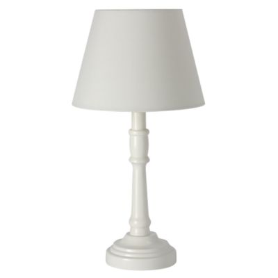 Statutory Tu White Candlestick Lamp