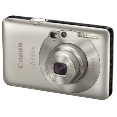 Canon Ixus 100IS 12.1 Megapixel Digital Camera Silver