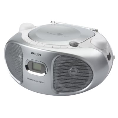 Statutory Philips Portable CD/FM Player AZ102S/05