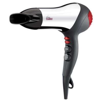Nicky Clarke 2000W Frizz Control Hair Dryer with Diffuser