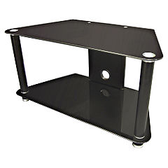 Statutory SandC Two-tier Stand for up to 37-inch TVs Black