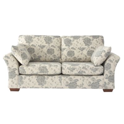 Ravello Regular Sofa Teal New Floral