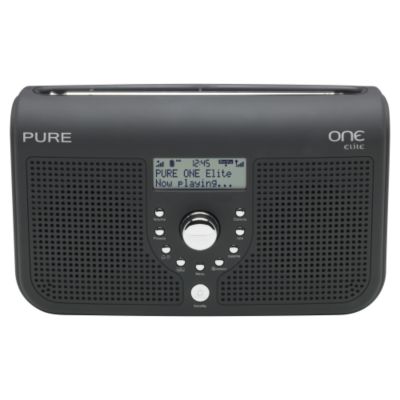 PURE One Elite Black DAB Radio