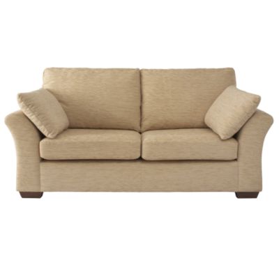 Ravello Regular Sofa Sand Plain Chenille