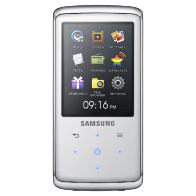 samsung Q2 8GB MP3 Player White Statutory