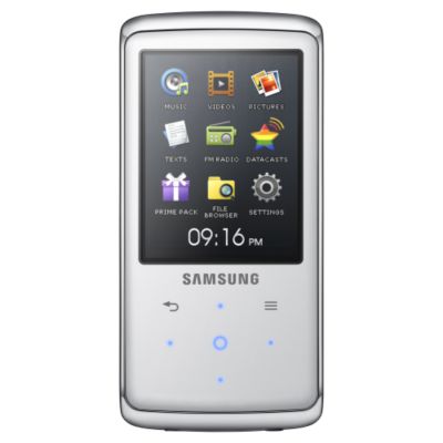 samsung Q2 16GB MP3 Player White Statutory